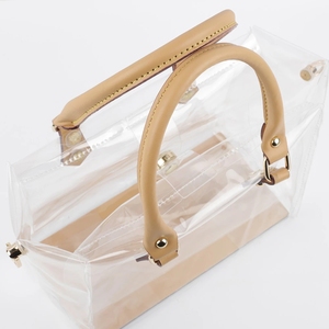 Vente directe usine : Ensemble d'accessoires pour sacs en cuir et TPU, avec bandoulière en cuir et sac transparent fait main, pour sacs à main DIY pour femmes - Product Image 4