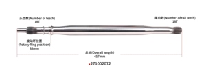 <span class=keywords><strong>SeaDoo</strong></span>/BRP 900 /900 HO /<span class=keywords><strong>Spark</strong></span> TRIxx DRIVE SHAFT Jet Ski Parts OEM 271002072 - Product Image 6