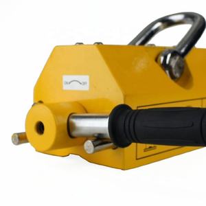 <span class=keywords><strong>100kg</strong></span> 500kg 1ton 2ton 3ton de elevación Manual de imán permanente elevador para placa de acero, seguridad de CE fábrica 3 veces - Product Image 6