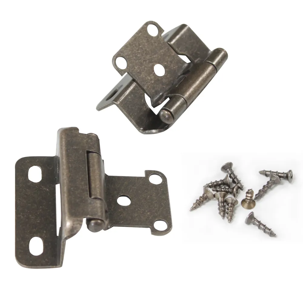Self Closing Kitchen Cabinet Hinge Antique Bronze Partial Wrap <span class=keywords><strong>1</strong></span>/2-Inch Overlay Furniture Cupboard Hinge VT-16.018