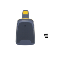 Lecteur de codes-barres sans fil 2D longue portée 2.4G, lecteur de codes QR sans fil, distance de transmission de 100 mètres, interface USB extérieure, stock disponible