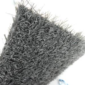 Gazon artificiel de haute qualité en gros, hauteur de pile 19 mm, personnalisable, tapis d'herbe artificielle haute densité pour jardins aménagés - Product Image 3