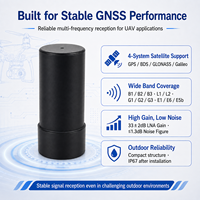 Antena Helix GNSS Multifrecuencia Ligera, GPS BDS GLONASS Galileo, Antena RTK Activa para Posicionamiento de Drones UAV
