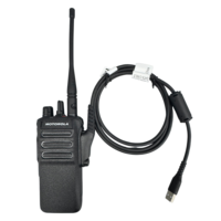 Cable de Programación Motorola PMKN4265, Cable de Datos USB Compatible con Radios Digitales Portátiles Motorola Serie R7 R7A