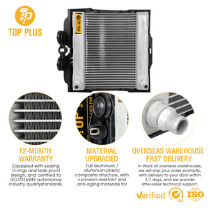 Pièces automobiles, condenseur, <span class=keywords><strong>intercooler</strong></span> 17117802662 pour BMW 5 F10 F07 6 F06 F12 F13 7 F01 F02 F03 F04, radiateur auxiliaire de voiture - Product Image 5