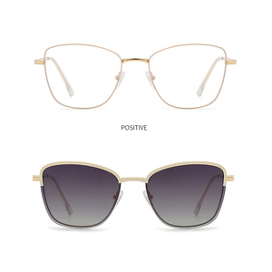 ZOWIN modelo 7016 <span class=keywords><strong>Clip</strong></span> magnético en <span class=keywords><strong>gafas</strong></span> de sol de mujer para damas <span class=keywords><strong>Gafas</strong></span> de moda 2 en 1 Marco De Metal <span class=keywords><strong>Gafas</strong></span> de sol listas Stock <span class=keywords><strong>Gafas</strong></span> - Product Image 5