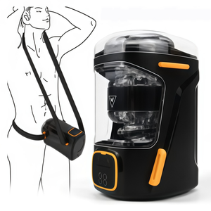 <span class=keywords><strong>Masturbador</strong></span> <span class=keywords><strong>Masculino</strong></span> Automático, Ecológico, TPE+ABS, Auto-Retráctil, 9 Modos de Empuje, 9 Modos de Vibración, Desensibilización - Product Image 2