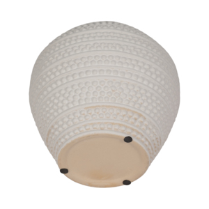 Vaso Moderno Rotondo in Ceramica con Design Texturizzato per Arredamento Soggiorno - Product Image 6