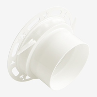 Diffuseur ABS détachable réglable pour système CVC moderne, en plastique, type encastré sans cadre, pour une ambiance apaisante, idéal pour sous-sol et salon
