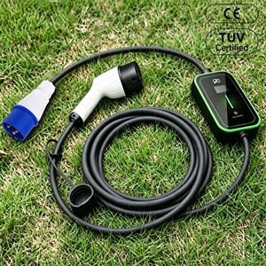 Cargador Portátil para Vehículos Eléctricos Tipo 2 Americano de 7kw, 60HZ, Enchufar y Usar, Corriente de Pantalla Ajustable de 6-32A - Product Image 3