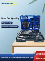 Juego de Herramientas de Reparación Automática Blue-Point de 151 Piezas, Llave de Trinquete, Destornillador, Garantía de por Vida, Dimensiones 520x395x120mm