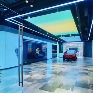 TianLang Wedding Display LED Lightbox Batería recargable Rueda Impreso Floor Display SEG Tela publicitaria para uso en exteriores - Product Image 1