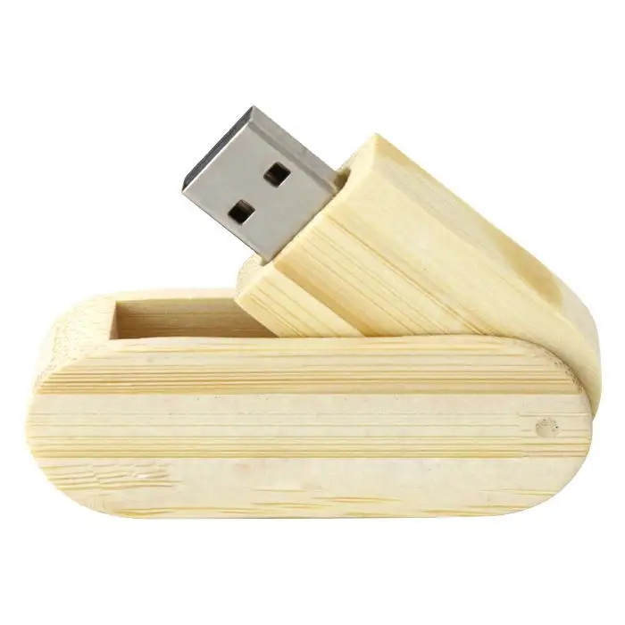 卸売木製カスタマイズスイベルUSBフラッシュドライブ512MB1Gb2Gb彫刻カスタムロゴ木製USBスティックペンドライブ