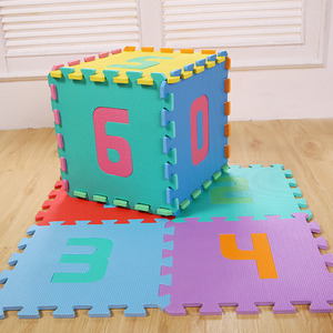 EVA número de patrón de corte para educativos aprendizaje 0-9 piso número mat <span class=keywords><strong>en</strong></span> diseño de rompecabezas fabricante de china - Product Image 3