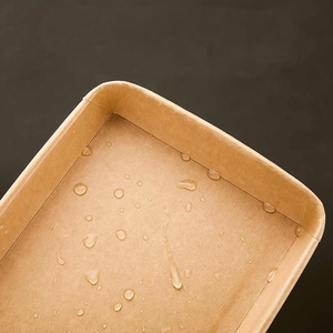 Plateaux de service alimentaire jetables Grandes assiettes <span class=keywords><strong>en</strong></span> <span class=keywords><strong>carton</strong></span> jetables Plateaux BBQ - Product Image 3