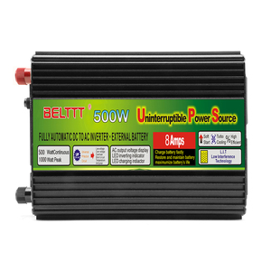 ระบบพลังงานแสงอาทิตย์แบบออฟกริดสำหรับบ้าน 24v ถึง 220v AC คลื่นไซน์ปรับแต่ง 500w พร้อมฟังก์ชั่น UPS - Product Image 4