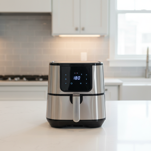 OEM Best Selling 5.5L Electric Smart Home Quick Cooking <b>Air</b> <b>Fryer</b> Luxury Multi-functional Stainless Steel Digital <b>Air</b> <b>Fryer</b> - Product Image 1