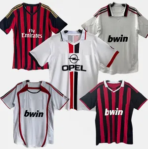 AC 2006-2007 Maillot de football rétro Milan Ventes directes d'usine