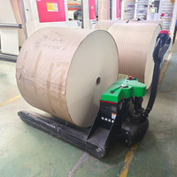 Rouleau de gobelet en papier de spécialité pour boissons de qualité alimentaire de haute qualité personnalisé style simple paroi à fond enduit de PE simple ou double