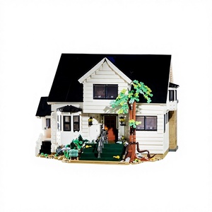 Set de Construcción de Villa Iluminada OEM de Gran Venta - Modelo de Mansión con Luces LED y Bloques de Vista Urbana, Regalo para Niños y Coleccionistas - Product Image 1
