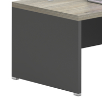 Mobilier de bureau en gros E1 MFC Table d'ordinateur en bois mélaminé Bureau d'ordinateur portable pour le bureau