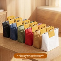 Sac fourre-tout pliable en Tyvek couleur unie, imperméable et ultra-léger, personnalisable, en papier DuPont, pour l'extérieur, vente en gros