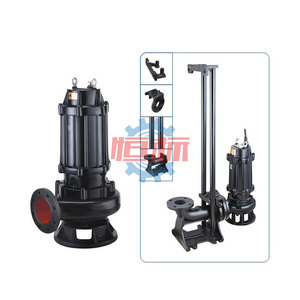 WQ Máy Bơm Chìm Nước Thải Trong Nước 7.5 Hp 10 Hp 15 Hp Máy Hàn Kín Bằng Điện Bằng Gang/Nước Thải Bằng Thép Không Gỉ 1 Năm - Product Image 1
