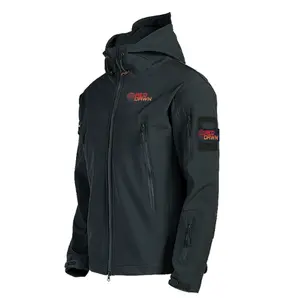 Chaqueta de exterior impermeable para hombre, abrigos cálidos, prendas de vestir, abrigo de montañismo, gruesa, informal, táctica