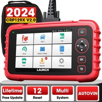 Lector de código automático Herramienta de diagnóstico de coche Launch Creader LAUNCH CRP129X obd2 escáner 2,0 Transmisión del motor ABS airbag sistema de escaneo