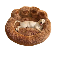 Coussin pour chien en peluche doux, durable, écologique, chaud, confortable et moelleux pour chiots et grands chiens