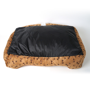 2023 nuevo diseñador lindo hueso pata impresión suave antideslizante impermeable inferior perro gato sofá cama camas para mascotas - Product Image 4