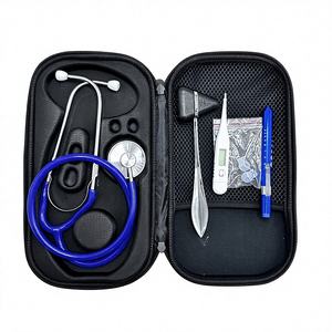 Kits de stéthoscopes médicaux professionnels en gros - Stéthoscope acoustique à tête simple, approuvé CE/ISO pour médecins/infirmières - Product Image 1