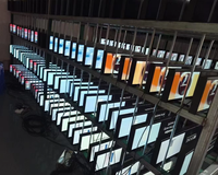 Pantalla de Señalización Digital LCD de Interior, Montada en Pared, con Diseño Alargado, para Promoción en Supermercados y Tiendas de Marca