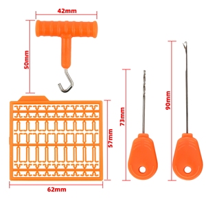 Aiguille à appâts pour la pêche à la carpe Hirisi avec boîte, outils pour appâts de pêche, accessoires de pêche à la carpe <span class=keywords><strong>BT08</strong></span> - Product Image 2