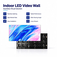 Layar LED Indoor P2.5 P2 Ultra HD 4K/8K HDR10+ Video Wall Tanpa Sambungan untuk Ruang Konferensi, Gereja, Panggung & Periklanan