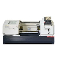 Tour CNC à banc plat CK6150 pour atelier de fabrication de pièces métalliques, tourelle à 6 postes, mandrin hydraulique, 380V triphasé