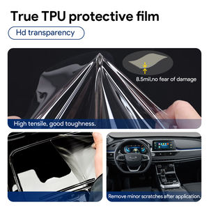 Pour Chery Tiggo 8 2019-2020 Film Transparent TPU <span class=keywords><strong>voiture</strong></span> intérieur autocollant Center Console engrenage écran tactile tableau de bord panneau - Product Image 3