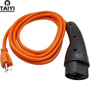 Câble d'alimentation de charge 120V 3 broches ST-031016-PT pour voiturettes de golf Evolution ICON EV, remplace 2.04.0620 - Product Image 1