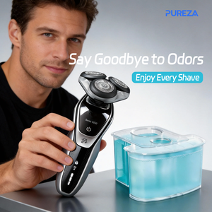 Cartouche de nettoyage PUREZA Z084 sûre et douce pour <span class=keywords><strong>rasoir</strong></span> électrique, Plug and Play, pour des effets de rasage lisses et soignés - Product Image 6