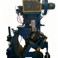 Machine de sablage spéciale pour éliminer les impuretés et les cicatrices de soudure sur les parois intérieures des tuyaux en acier