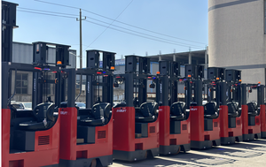 Everlift marque 1.5ton /2ton /2.5ton 12m de hauteur élevée debout/assis <span class=keywords><strong>chariot</strong></span> <span class=keywords><strong>élévateur</strong></span> à fourche à mât rétractable électrique à <span class=keywords><strong>louer</strong></span> - Product Image 3