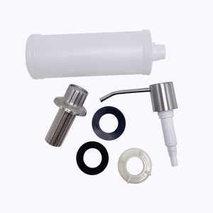 Stainless Steel Soap Dispenser Pump Head 304 Manual Press Kitchen Sink Easy Installation - Product Image 2