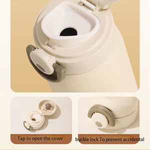 Thời trang mới Mini Pocket cup thép không gỉ Cốc trẻ em xách tay nhỏ tươi đáng yêu nảy Cup cho nam và nữ - Product Image 6