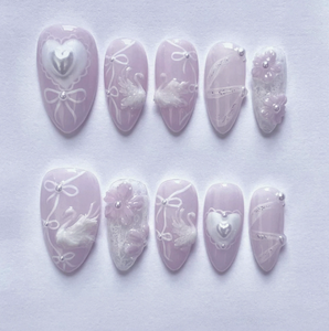 24 pièces/ensemble Faux <span class=keywords><strong>ongles</strong></span> carrés courts blancs et rose <span class=keywords><strong>clair</strong></span> style français, à presser, couvrance totale, <span class=keywords><strong>ongles</strong></span> artificiels - Product Image 4