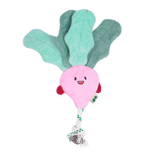 RTS üretici toptan trend köpek peluş eğlenceli çiğneme ipi oyuncaklar turp köpek Squeak halat oyuncak - Product Image 1