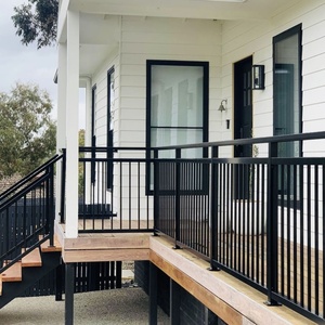 Op Maat Gemaakte High-End <span class=keywords><strong>Deluxe</strong></span> Residentiële Metalen Aluminium Panelen Balustrades Hek - Product Image 1