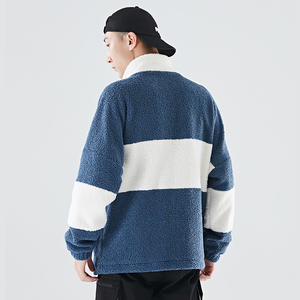 fabricante de china caliente guardián a prueba de viento de sherpa forrada chaqueta de invierno hombre sherpa chaqueta - Product Image 5