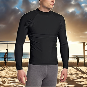 BJJ MMA Rashguard Unisex Long Sleeve Compression UPF50+ Waterproof Spandex Anti-Rip 230g Heat-Transfer <b>Printed</b> for No-Gi - Product Image 2