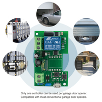 Récepteur de moteur de porte de garage 433 MHz AC DC 12V 24V 7-32V Télécommande de portail 433,92 MHz Interrupteur Fonctionne avec le code roulant HCS301
