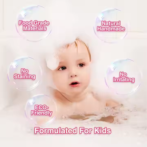 Colorato SPA frizzante vegano di lusso caramelle ciambella bomba da bagno per la doccia per bambini Bubble Bar bombe per bambini - Product Image 4